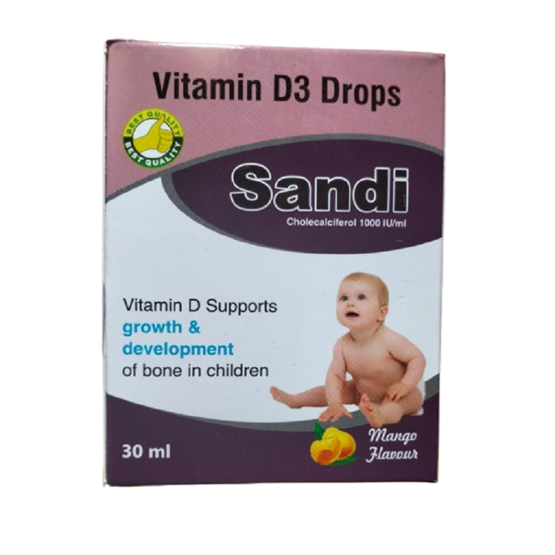 Sandi Vitamin D3 Drops 30 ml